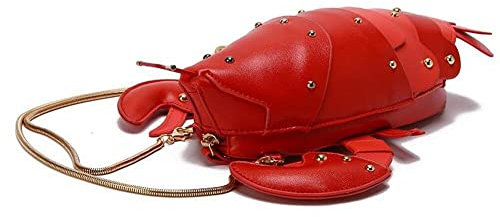 Hrippy Hummer Stil Umhängetasche Mini Tasche Pu Leder Mädchen Kette Geldbörsen und Handtaschen Damen Umhängetasche Tasche