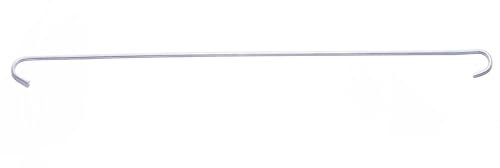 DAPRONA Sturmklammern Gerade 340mm, 100 Stück, Stahl