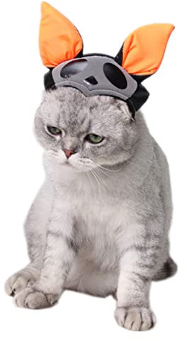 ABOOFAN Halloween Haustierhut Verstellbare Größe Dekorativer Hut Weiches Material Haustierkostüm Für Partys