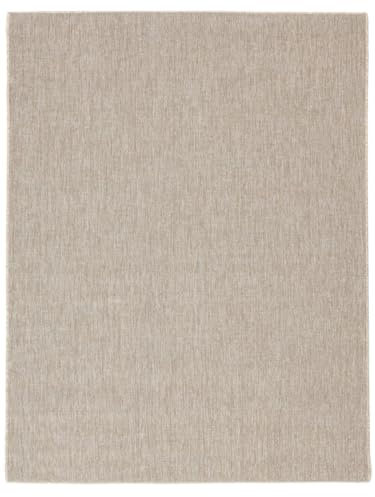 RugVista Cameron In & Outdoor-Teppich, Rechteckig, 240 x 340 cm, Beige | Moderne, Niedriger Stapel, Nur Handwäsche, Oeko-Tex 100, UV-beständig, Patio