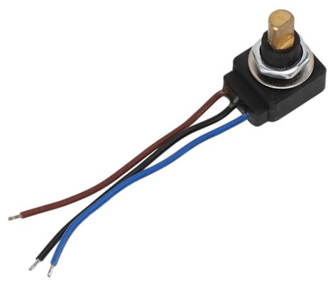 Drehpotentiometer, 10K Drehpotentiometer mit 10K Ohm Widerstand, Einstellbarem Widerstand, IP65 staub- und Wasserdicht, 3 poliges Potentiometer