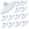 KITANDOVE Ventose Piccole Trasparenti Per 4 Cm Per Pareti Bagno E Finestre Realizzate in Pvc Robusto Senza Residui