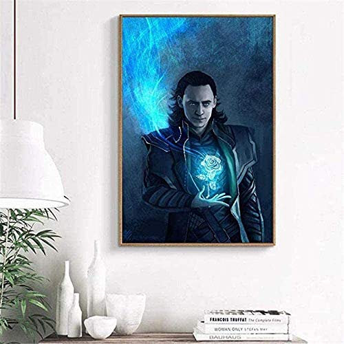 TPFRUPGD Holzrätsel 1000 Stück Pädagogische Rätsel Dekompressionsspiele Partyspiele Für Kinder - Loki Avenger Film 50X75Cm Rätsel Für Erwachsene