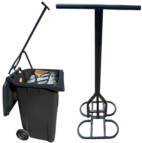 STORM TRADING GROUP Rubbish Press Compactor For Standard Wheelie Bins Household Trash Recycling Ideal For Household Waste Compacting Strong Steel