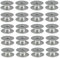 Blooy - 40264A Aluminiumspule für Juki DDL-5550, 8500, 8700, Brother S7200, DB2-C201, Jack A2, A3, A4 Lockstitch Nähmaschinen (20 Stück)