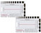 ECG Pocket Card, Durchsichtig ECG/EKG Lineal, Mini Pocketcard für ECG/EKG Interpretation, Professional EKG Linealkarte, Rhythms ECG Rate Calipers Badge Card, ECG/EKG Card Ruler Measuring Tool (A, 2PC)