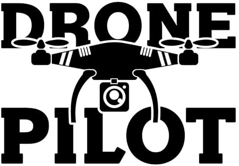 Rakelfix Drohne Drohnen Pilot Aufkleber Größe/Farbe ANPASSBAR Sticker Autoaufkleber