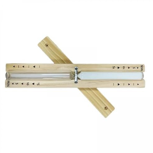 FLCPJGV 2x Sablier de Sauna pour Gestion du Temps