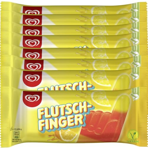 Langgneese Flutschfinger Eiscreme 72 ml, 8 Er
