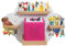 Gieanoo Cloud Tonies Regal,Toniebox Regal für 12-15 Tonie Figuren Zeichen Tonie Regals Wolke kompatible Ladestation für Kinderzimmer,Babyzimmer (Weiß)