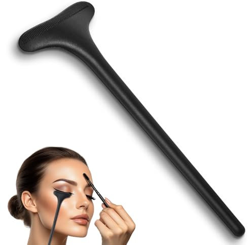 1 Stück Silikon Mascara Shield,Lidschatten Schablone,Anfänger Eyeliner Schablone,Wiederverwendbar Wimpernlifting Pads,Augen-Make-up-Werkzeug für Damen Mädchen Frauen