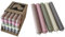 Kerzenfarm Hahn Stabkerzen Bunt - Kerzenset 25 Stück - Premium Qualität Made in Germany - 22mm Durchmesser, 18cm Länge bunte Kerzen durchgefärbt - Stabkerzen pastellfarben - Tafelkerzen Set 1