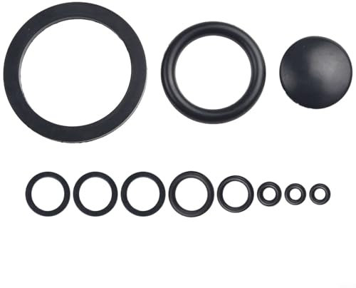 Honseadek Gummidichtungsring, Sprühzubehör, Dichtungsring, Ersatz, für Gartensprüher, schwarze Ersatzteile, für 3, 5, 8 l Sprühgeräte Zubehör