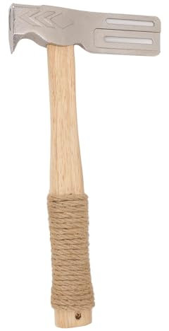Hacha para Roofing, Magnetic Roofing Hammer, Multi Functional Anti Slip Handle Roofing Hatchet, Portable Shingler Hammers, for Roof Repair