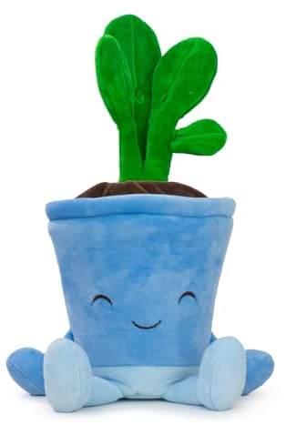 Barrado - Plüsch-Blumentopf - Huggy Pots - 26 cm - 16002967 (Blau)