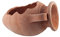 Maceta Siena Anfora Tagliata Terracota, Resistente a heladas, Color Terracota Italiana, Ideal para Exteriores, jardín, balcón y terraza (Anfora 50 cm)