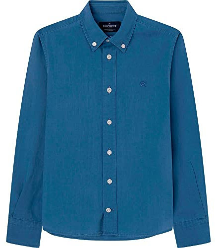 Hackett London Jungen Washed Denim Hemd, Indigo, 11 Years