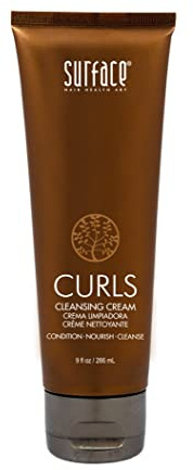 SURFACE Hair Curls Cleansing Cream – Defines, Adds Shine, and Provides Frizz Free Style Longevity - 6 fl oz