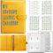 Budget Planner Deutsch Budget Planer Geld Organizer mit 100 Binder Taschen A5 Ringbuchordner für Finanzplaner Budget Sparen Mappe Cash Stuffing Startset Geburtstags Geschenk (Yellow)