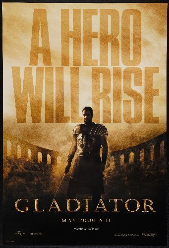 #a3666 Filmposter Gladiator, 28 x 43 cm
