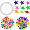 144 Piezas Decoraciones de Cuentas de Radios de Bicicleta de Colores, Clicker de Radios Reflectantes de Bicicleta para niños, Cuentas de Radios de Rueda para Bicicleta de niños