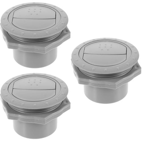 iplusmile 3st Steckdose Für Wohnmobil-klimaanlage Transporter Conditioner Fensterklimaanlageseite Zugluftstopper Klimaanlagen Schlauch Fliegen Lüftungsgitter Luftschlitz Plastik Grey