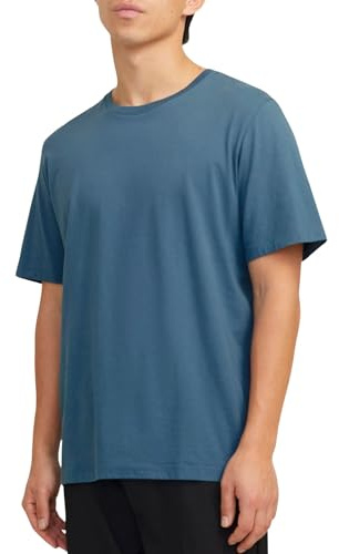 Jack & Jones Jjeorganic T-Shirt Basique SS col Rond Noos, oceanview, 3XL