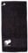 Personalised Towel For Bowls, Lawn Bowls, Bowling Accessories, Custom Name, For Dad, Grandad, Mens, Women's, Cotton Towels (BLACK)