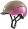 uvex elexxion pro ltd - robuster Reithelm für Damen und Herren - individuelle Größenanpassung - optimale Belüftung - Champagner matt-pink Shiny - 55-56 cm