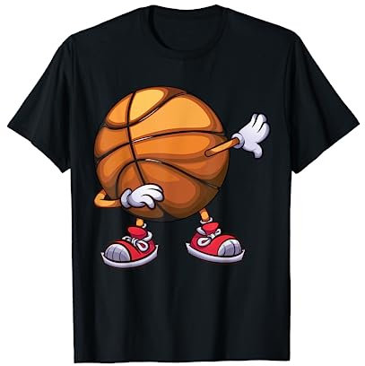Dabbing Basketball-Shirt lustig Ball Dab Tanz Kinder Geschen T-Shirt