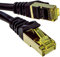 CAT7 600MHz 10gig F/FTP Blindado RJ45 Red Ethernet Cable 4 m Negro [4 metros/4m]