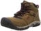 KEEN Unisex-Kinder Ridge Flex Mid wasserdichte Wanderstiefel, Bison-Roter Teppich, 36 EU