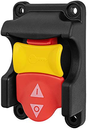 POWERTEC 71649 Table Saw Switch Replacement, Compatible with Ryobi & Craftsman, Dual Voltage 110V/220V Safety Locking Switch for Band Saw, Drill Press, Router Table, Dust Collectors