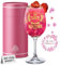 CROWNLY CRYSTAL® Weinglas Tante Geschenk Personalisierte Geschenke Glas Mit Gravur Tasse Mit Spruch Personalisierte Tasse Lustige Geschenke Geburtstagsgeschenk Für Frauen Persönliche Geschenke