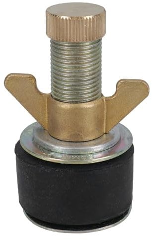 AB Tools Stahl-Abflussrohr-Stopfen/Stopfen, 50 mm, für Sanitär-Abflussrohr, Blindkappe