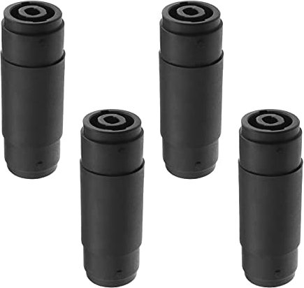 The Lord of the Tools 4 connettori audio a 4 pin di ricambio in PVC Speakon connettori Speakon femmina a femmina jack accoppiatore dritto connettore cavo per concerti karaoke