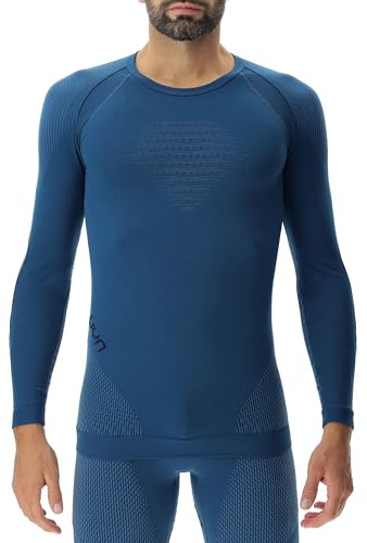 UYN U100006 EVOLUTYON UW LG_SL. T-Shirt Men's Poseidon Blau/Blau/Blau XL