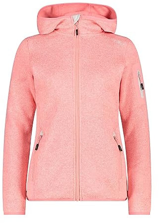 CMP - Damenjacke mit fester Kapuze, Pfirsich-Kreide, XXXL