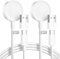 2Pack Cargador A-pple Watch 2M, Cable A-pple Watch USB C Magnetico Cargador iWatch Compatible con iWatch Series 10/9/8/7/6/5/4/3/2/SE/Ultra