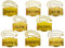 Decanter Tags - Liquor Tags (Set of 8, Golden Colour) Liquor Decanter Label:Gin, Vodka, Bourbon, Whiskey, Brandy, Rum, Scotch, Tequila - Tags for Liquor Bottle, Adjustable Chain, 2.36 x 1.57 inches