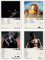 Utopia Astroworld Birds in the Trap Sing McKnight Rodeo-Musikalbum-Cover, signierte limitierte Auflage, Leinwandposter (4er-Set), Wandkunst-Dekor für Wohnzimmer, Schlafzimmer, Dekoration, ungerahmt: