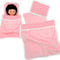 Baby-Puppenzubehör, Bettwäsche, weiche Decke, Matratzenkissen für Puppen von 20,3 bis 30,5 cm, Geschenke für Puppenhaus