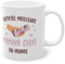 Mug certifiée meilleure maman chat du monde idée cadeau humour amusant drôle enfant/adulte femme fille