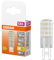 Osram Lampe LED multicolore LED PIN avec douille Retrofit G9, 4,9 W / 806 lm, lumière blanche chaude claire de 2700 K, non dimmable, IP20, verre sans plomb, diamètre 18 mm.