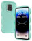 XINYEXIN Silicone Cover per Xiaomi Redmi Note 9S / Note 9 Pro, Custodia Cellulare Onda Cornice Forma Riccia Carina, Antiurto Ondulata Bumper Case - Verde