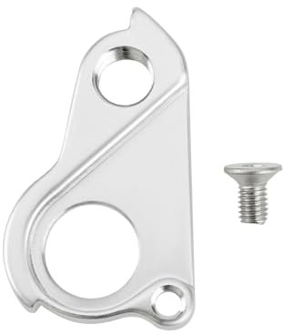 ECSiNG 1 Stück Schaltauge Aluminiumlegierung Ersatz für das Schaltwerk EP0786-01 Kompatibel mit Canyon 2019–2020 Torque Spectral Sender Dude CF Neuron CF Grand Silber