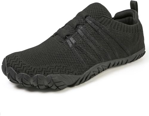 Chaussures pieds nus unisexes pour homme et femme avec large boîte à orteils Design zéro goutte Chaussures de randonnée minimaliste Chaussures aquatiques Chaussures de randonnée à cinq doigts