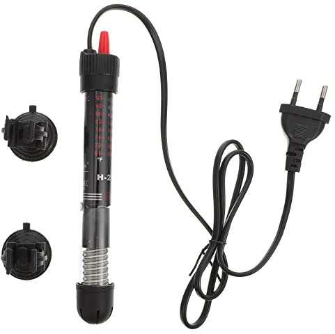 POPETPOP Calentador De Acuario 50w Varilla De Temperatura Constante Sumergible para Peceras Diseño Práctico