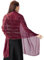 Ladiery Damen Schals und Tücher für Abendkleider, Leichtes Weiches Chiffon mit Glitzernden Strasssteinen, Formelle Schals und Tücher für Hochzeiten