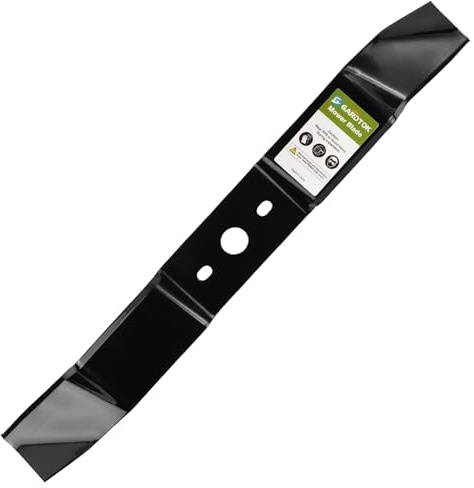 GardTok Mulchmesser 46cm Replacement for AL-KO 440125, Ersatzmesser für Comfort 46 & Premium 470 473 Serie, Rundes Zentralloch, Passend für 46cm Deck